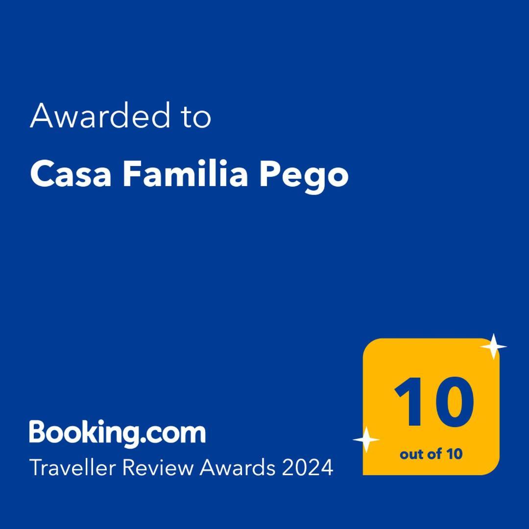 Appartamento Casa Familia Pego Esterno foto